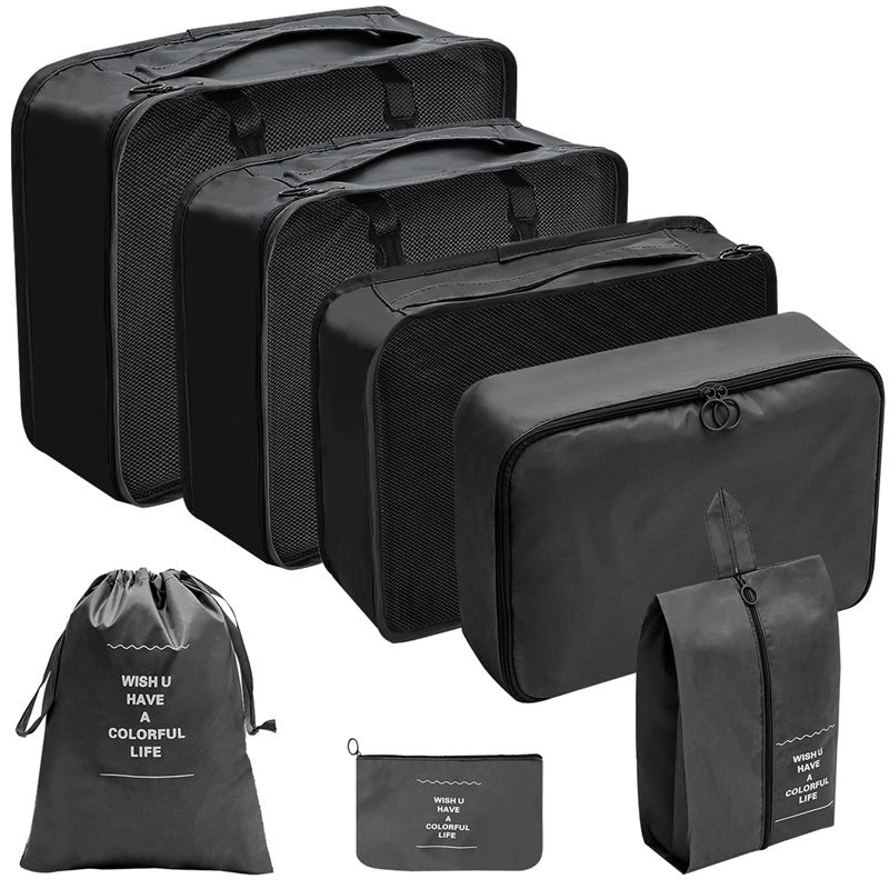 Set de 7 Cubes de Rangement pour Valise