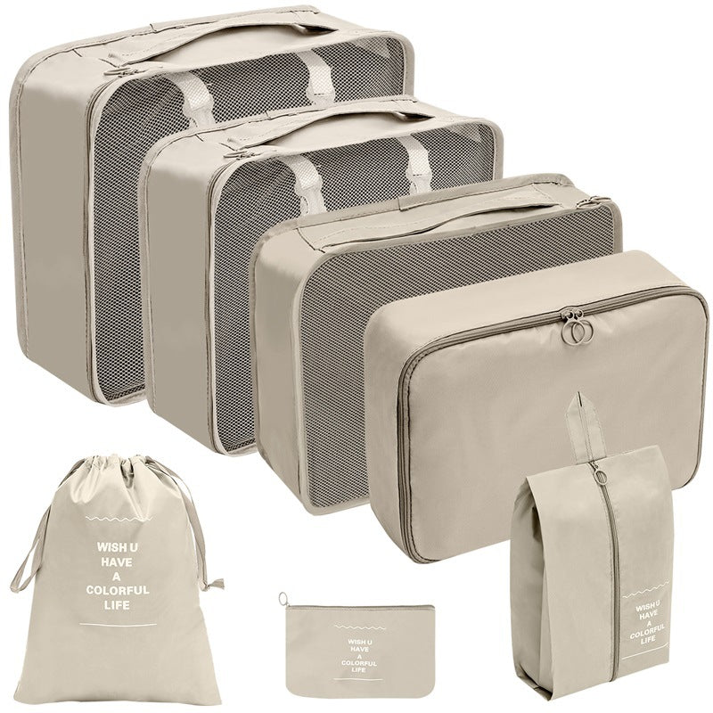 Set de 7 Cubes de Rangement pour Valise