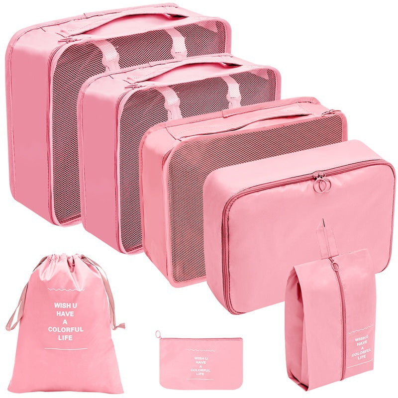 Set de 7 Cubes de Rangement pour Valise