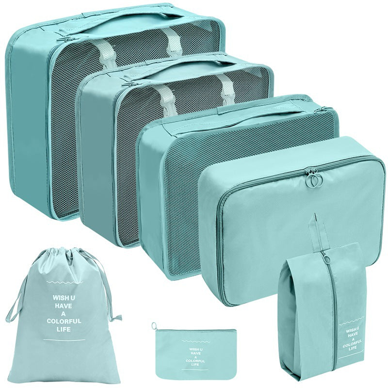 Set de 7 Cubes de Rangement pour Valise
