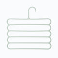 Colored Non-Slip Multi-Layer Trouser Racks Multifunctional Wardrobe 5-Layer Hanging Trousers Hangers