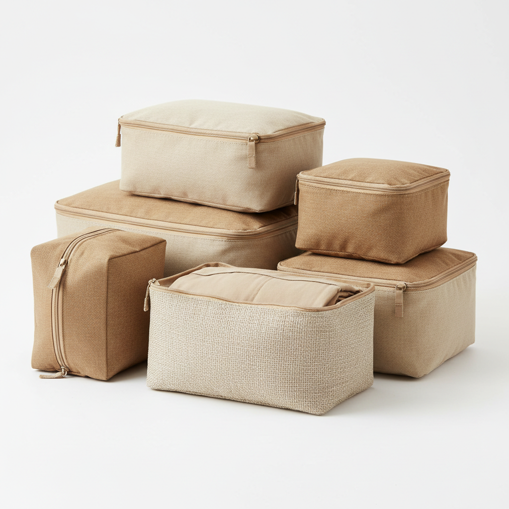 Set Cubes de Rangement pour Valise